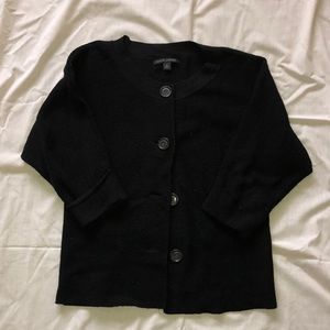 Black cardigan
